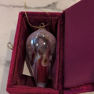 2003 Angel Glass Ornament